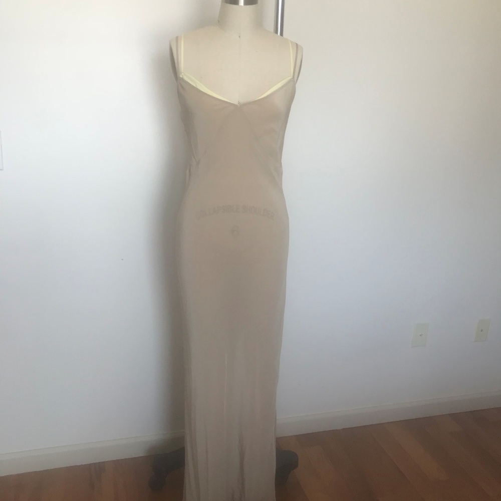 Club Monaco silk slip dress